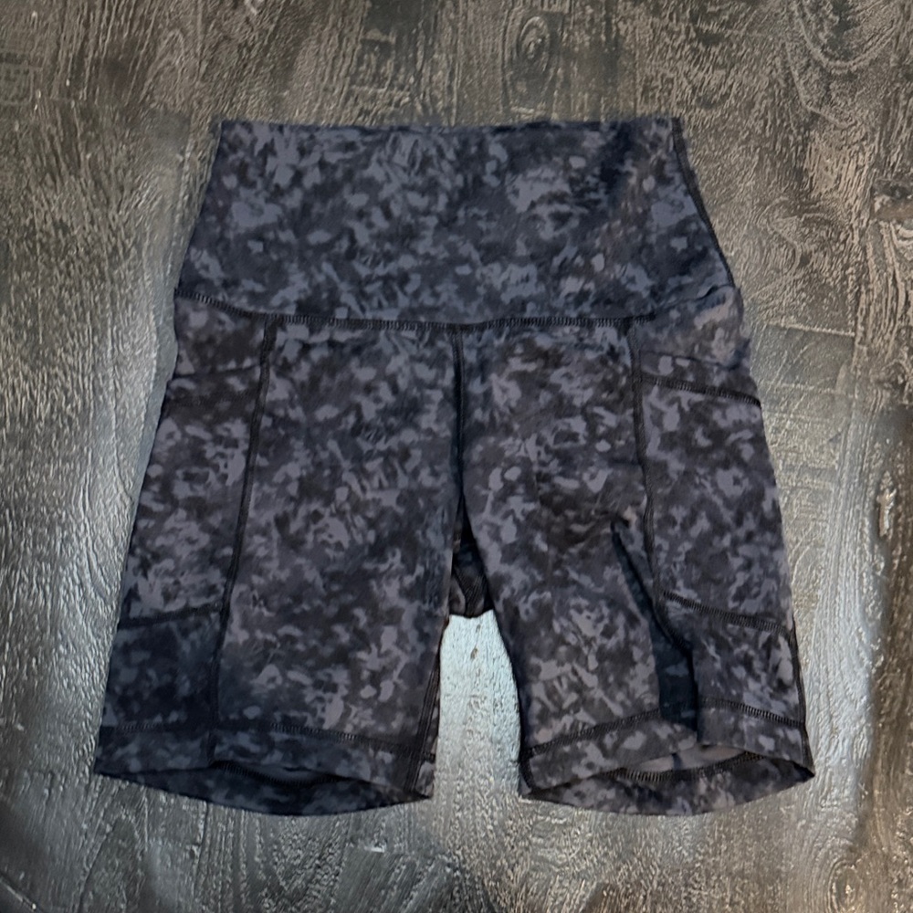 90 Degree By Reflex Black Camouflage Bike Shorts